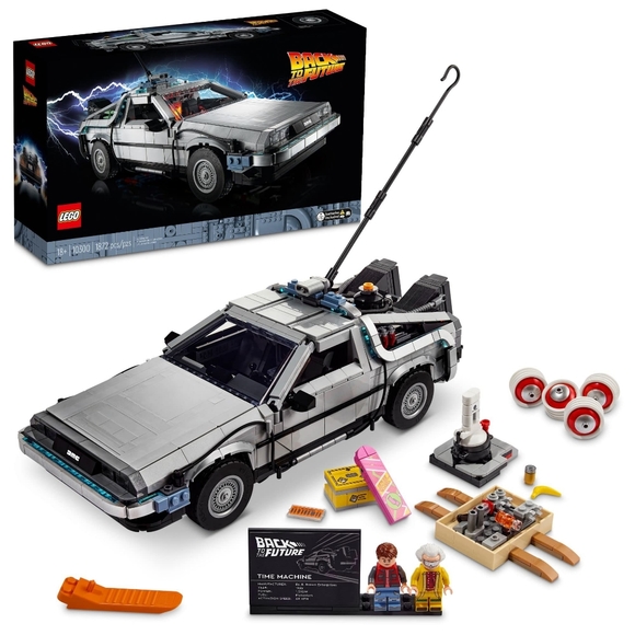 Lego Back To The Furure DeLorean Time Machine Set (10300) 1872 pcs - Picture 2 of 11